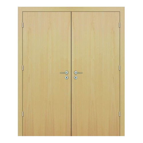 double leaf timber fire rated door